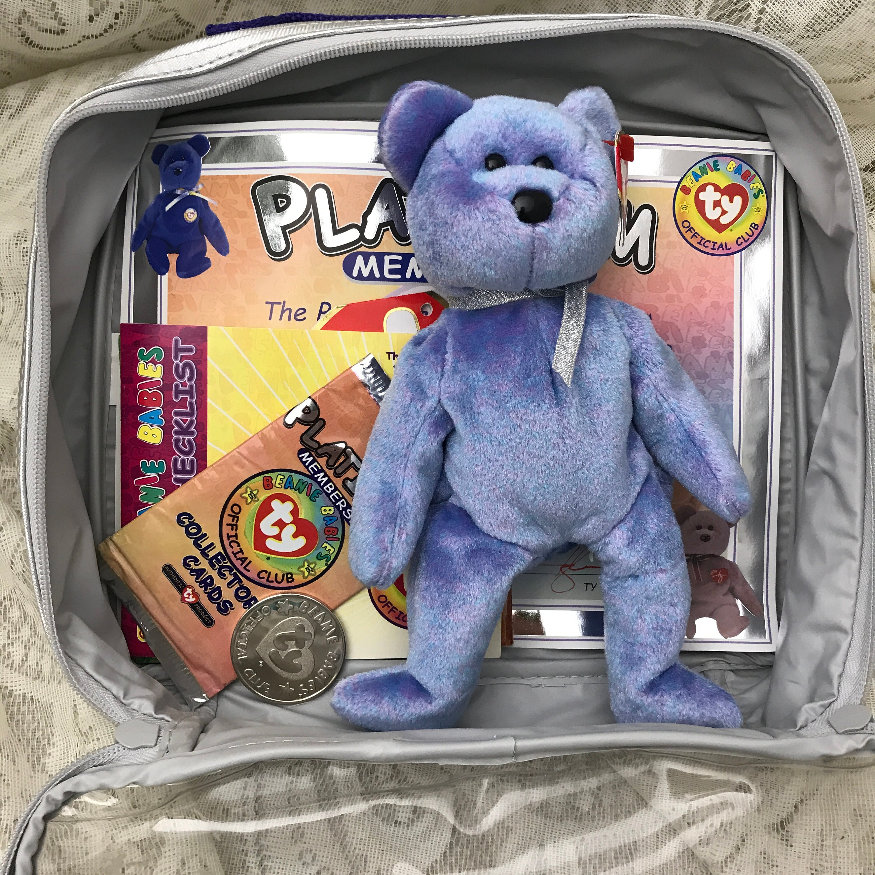 Ty Beanie Babies Official Club Platinum Edition: Collectible Set