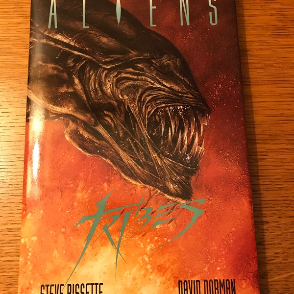 Aliens : Tribes, Dark Horse Comics, April 1992, 1st Printing, Steve Bissette and David Dorman, Graphic Story Album