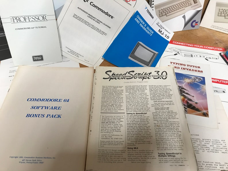 RARE Commodore 64 User