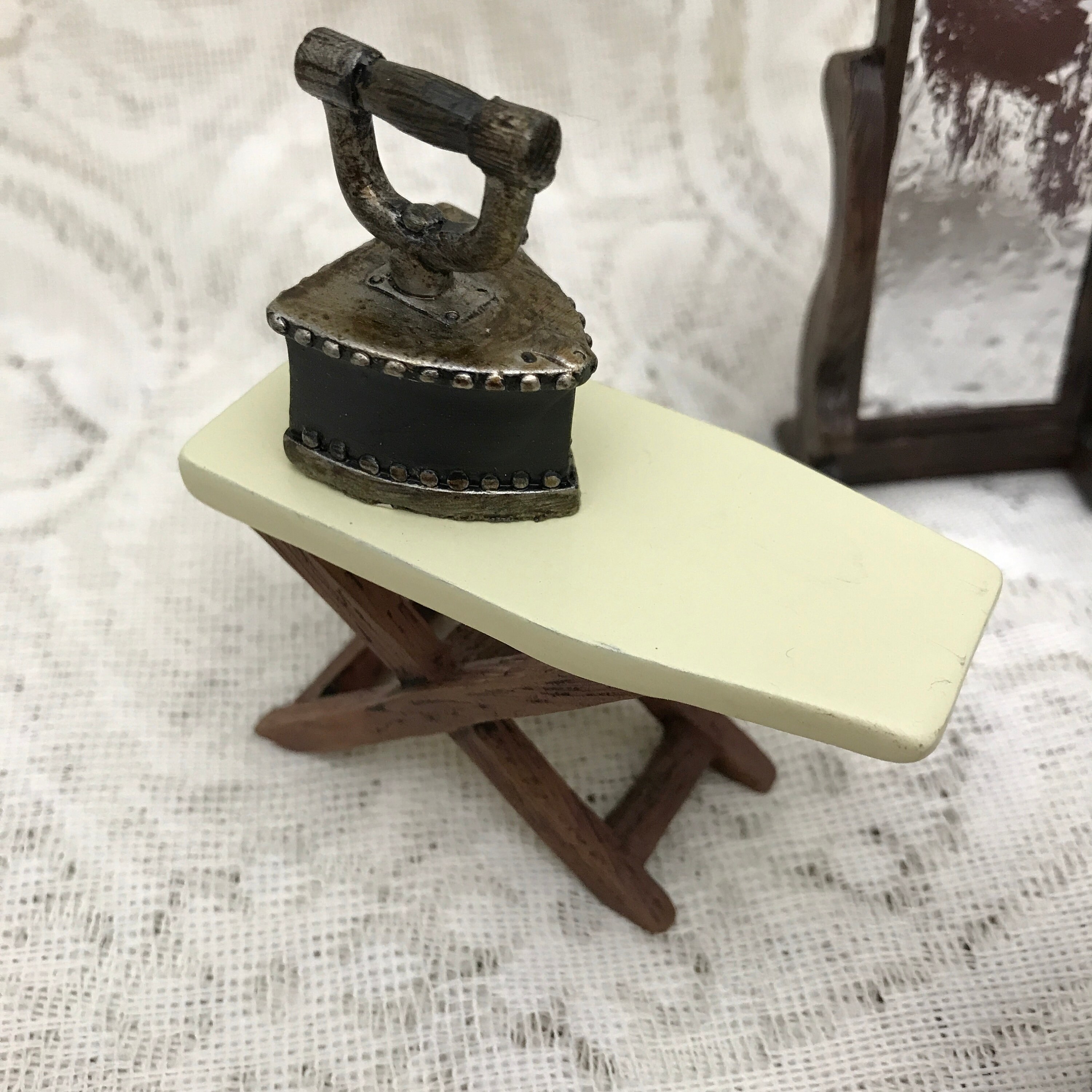 Dollhouse Vintage Furniture Complete Dollhouse Sewing Room Etsy