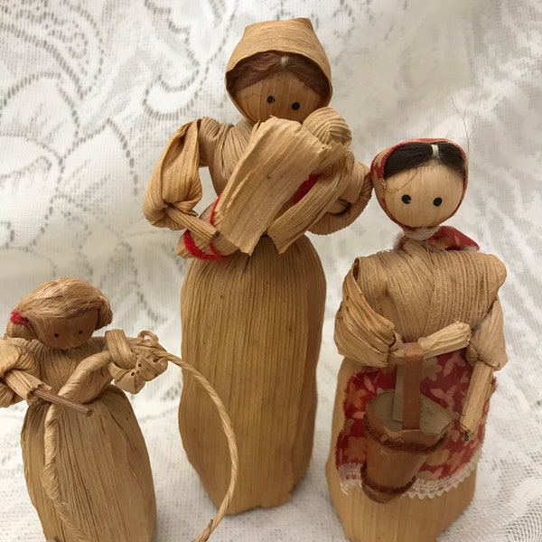 Corn Husk Dolls Etsy