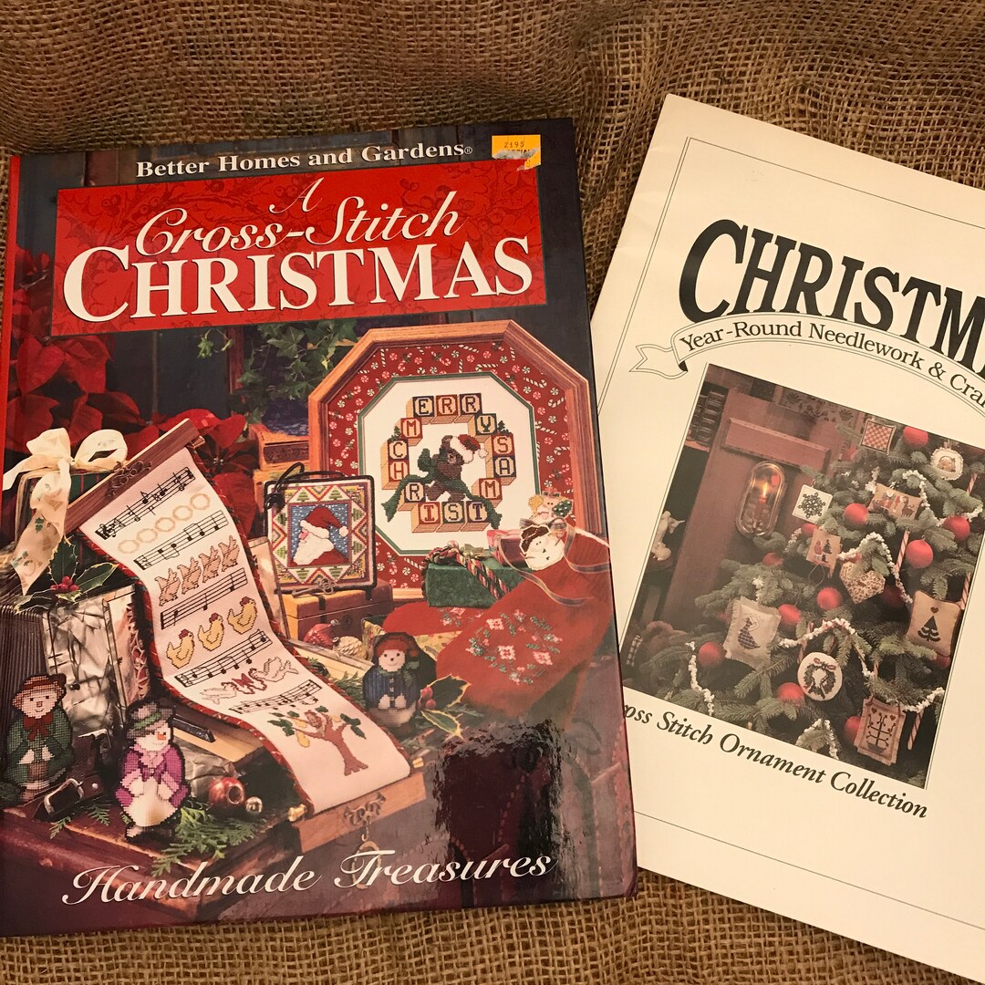 A Cross Stitch Christmas Book, Better Homes and Gardens, Great Cross