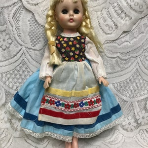 Vintage Doll, International Doll, 1970&#39;s 12&quot; Doll