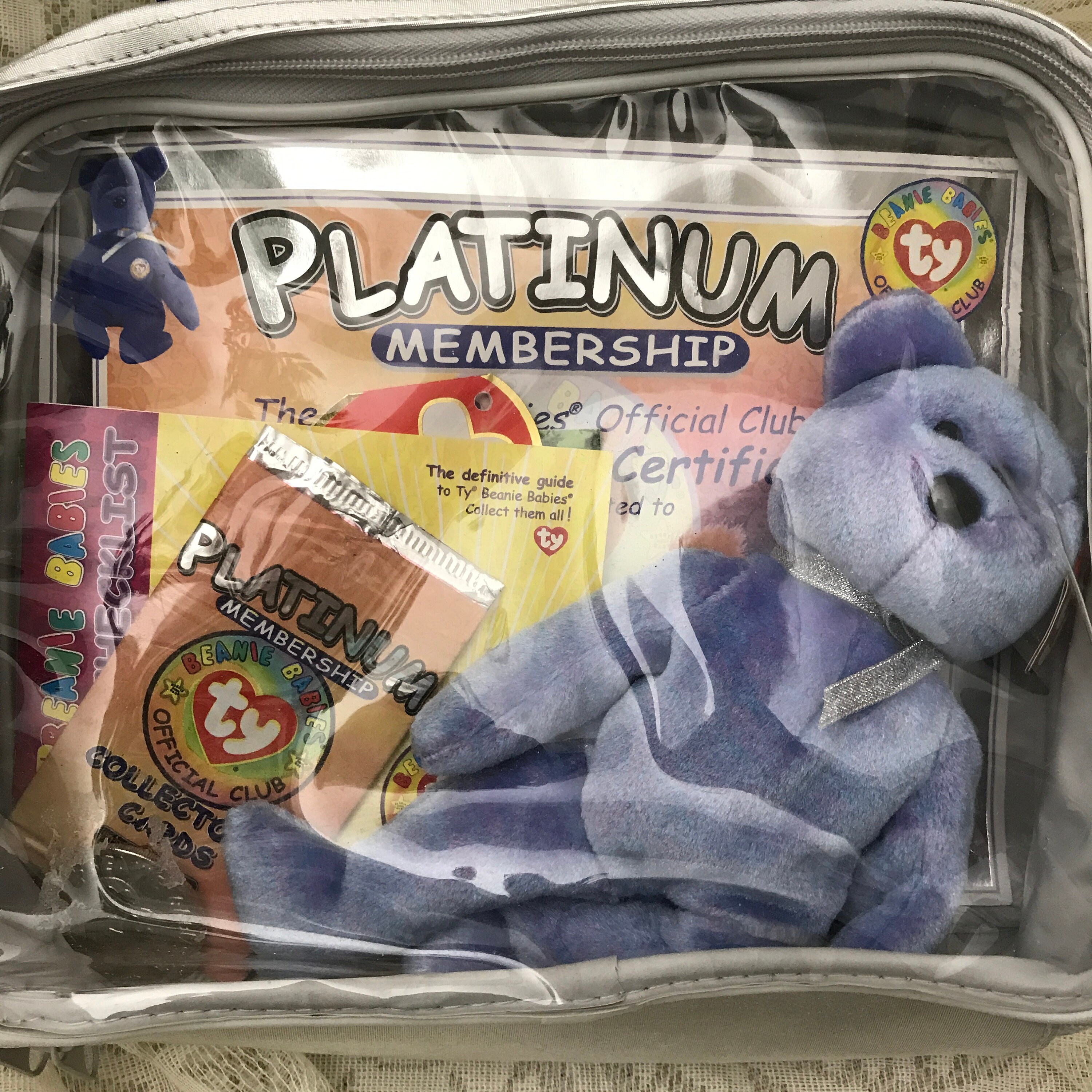 Ty Beanie Babies Official Club Platinum Edition: Collectible Set