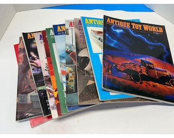 Antique Toy World Magazine Lot Volume 27 1997 11 Issues Toy Reference Collector