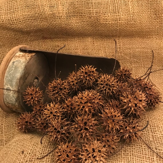 Designer Potpourri Unscented Balls Orange and Brown.