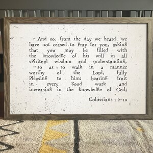 Digital Download: Colossians 1 Bible Verse Print, Scripture Art, Christian Print, Wall Art, Nursery Print, Home Decor, Kids Room