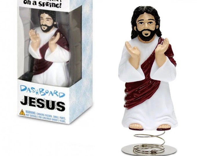 Dancing Jesus Dashboard Figurine Funny Car Accessories Etsy