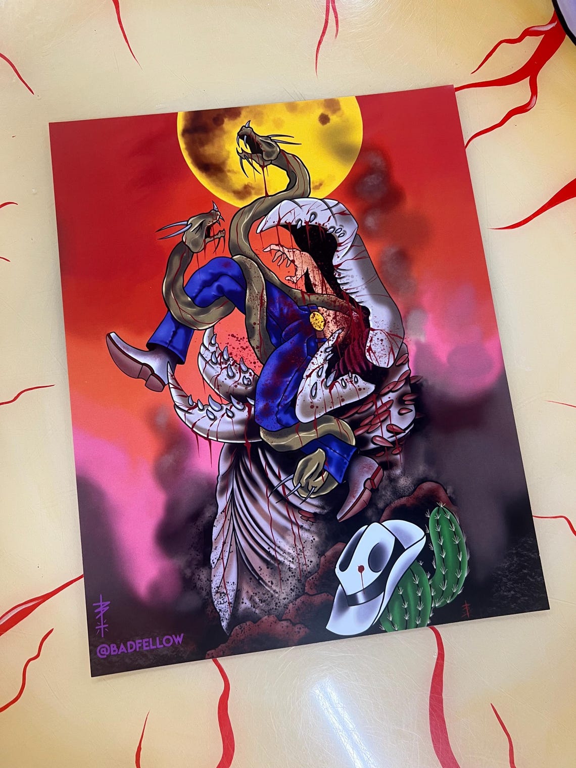 Tremors Graboid Art Print - Etsy