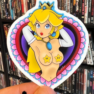 Princess Peaches Sexy Sticker