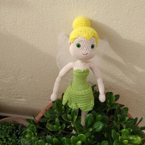 Tinkerbell fairy Amigurumi doll image 2