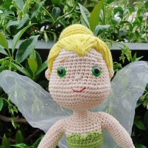 Tinkerbell fairy Amigurumi doll image 1