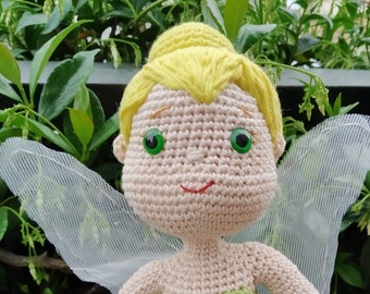 Tinkerbell fairy Amigurumi doll