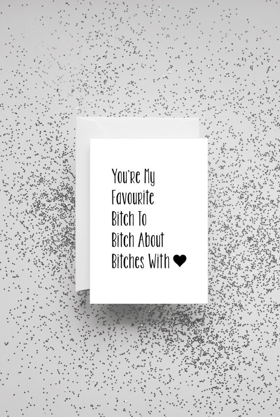 Best Friend Greeting Cards Best Friend Birthday Card Etsy