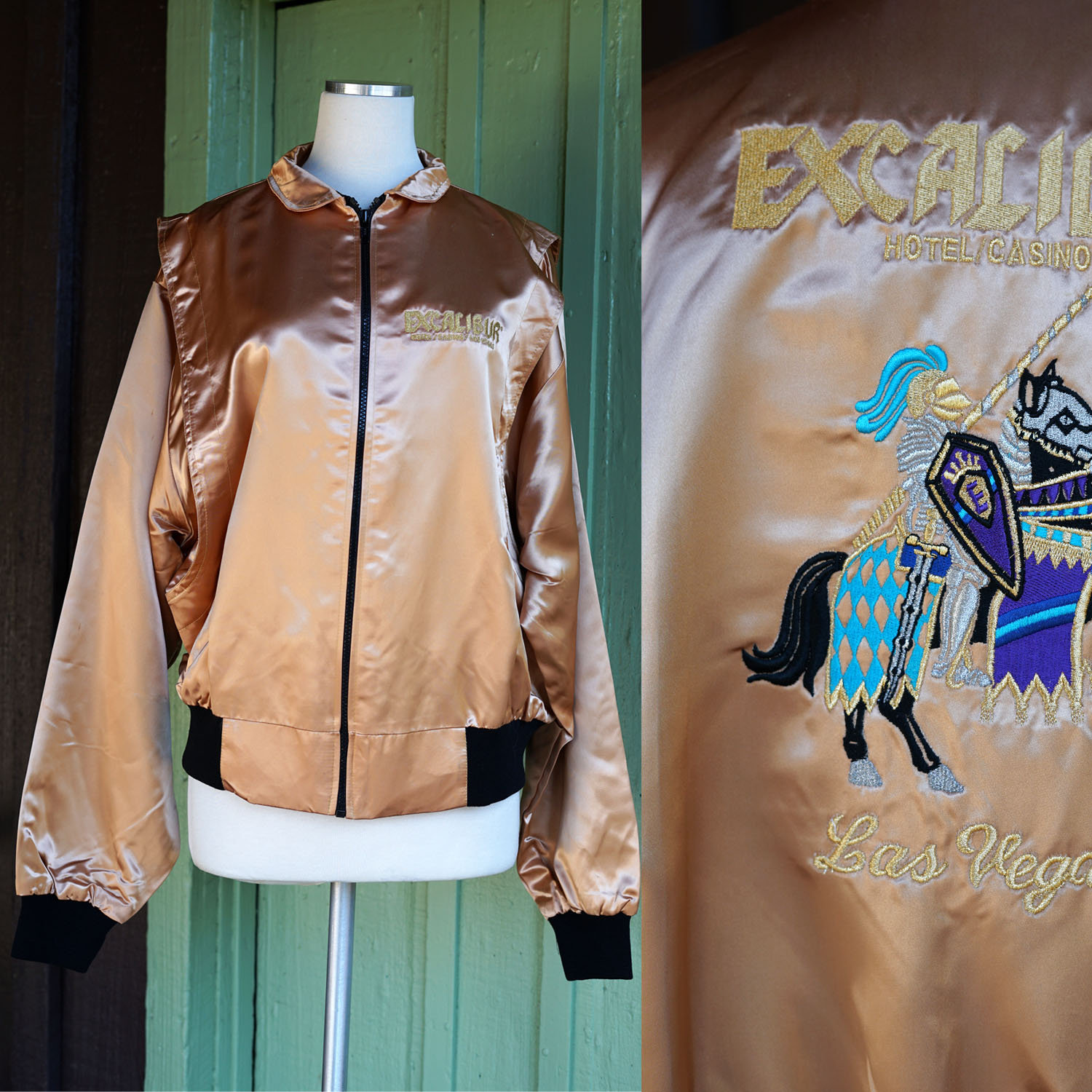 u.s. vintage, Jackets & Coats, Us Vintage Las Vegas Zip Up Hoodie Jacket  Size Mens Large