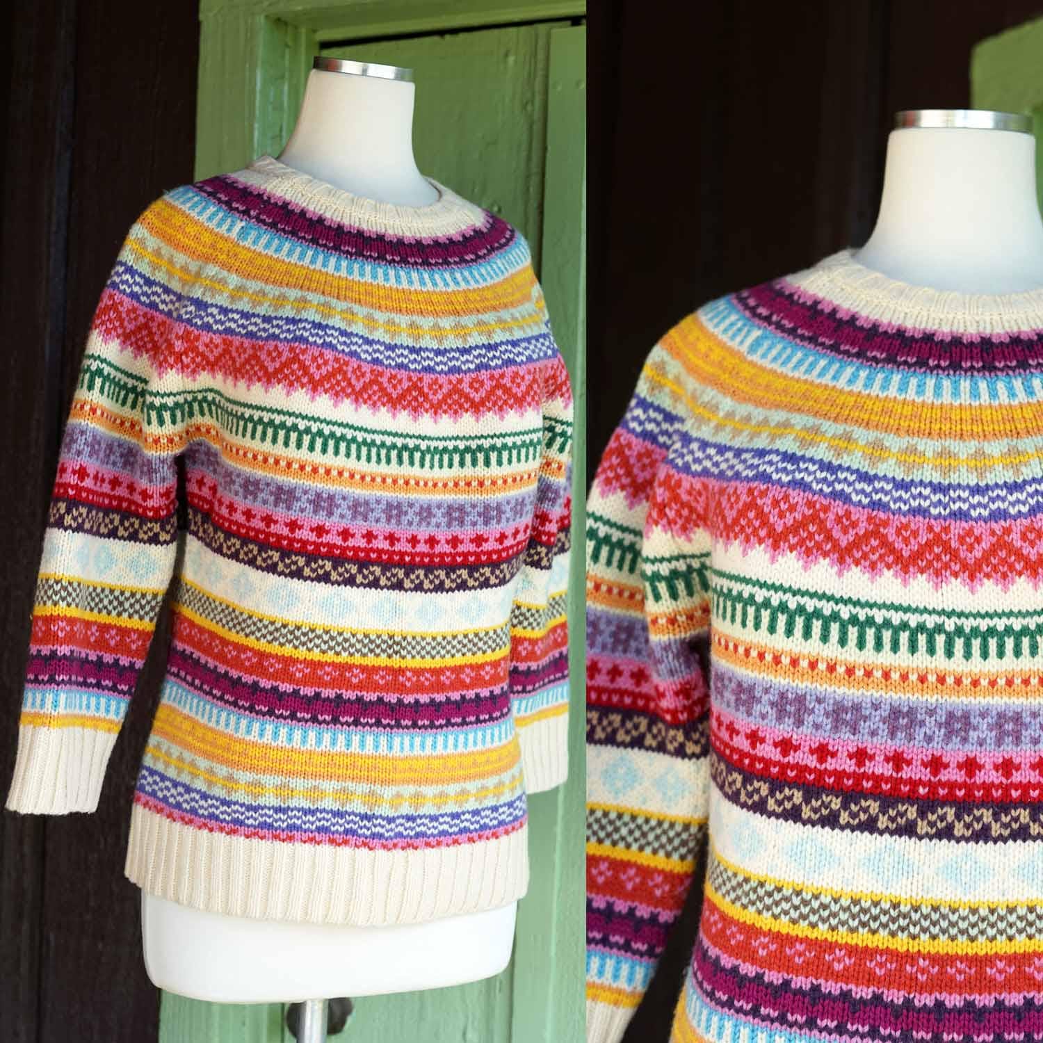 Gap Rainbow Sweater - Etsy