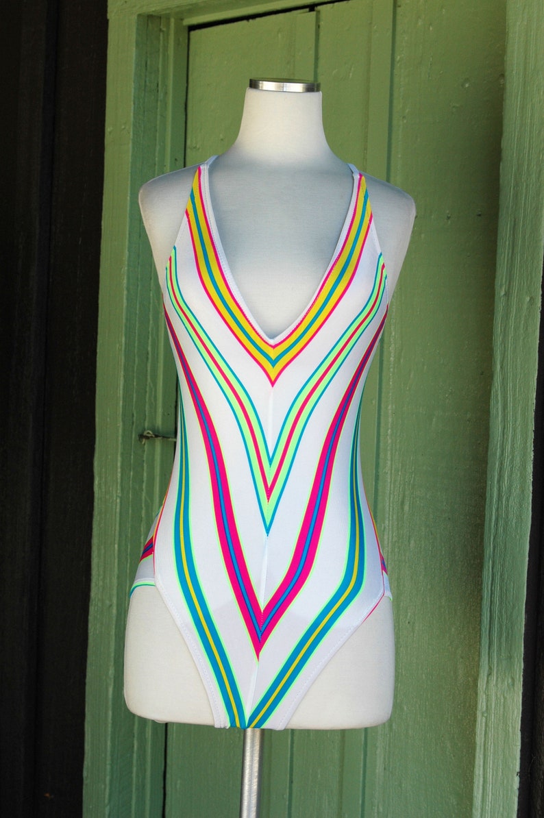 1980s Cheryl Tiegs Deadstock One Piece Bathing Suit // 80s - Etsy