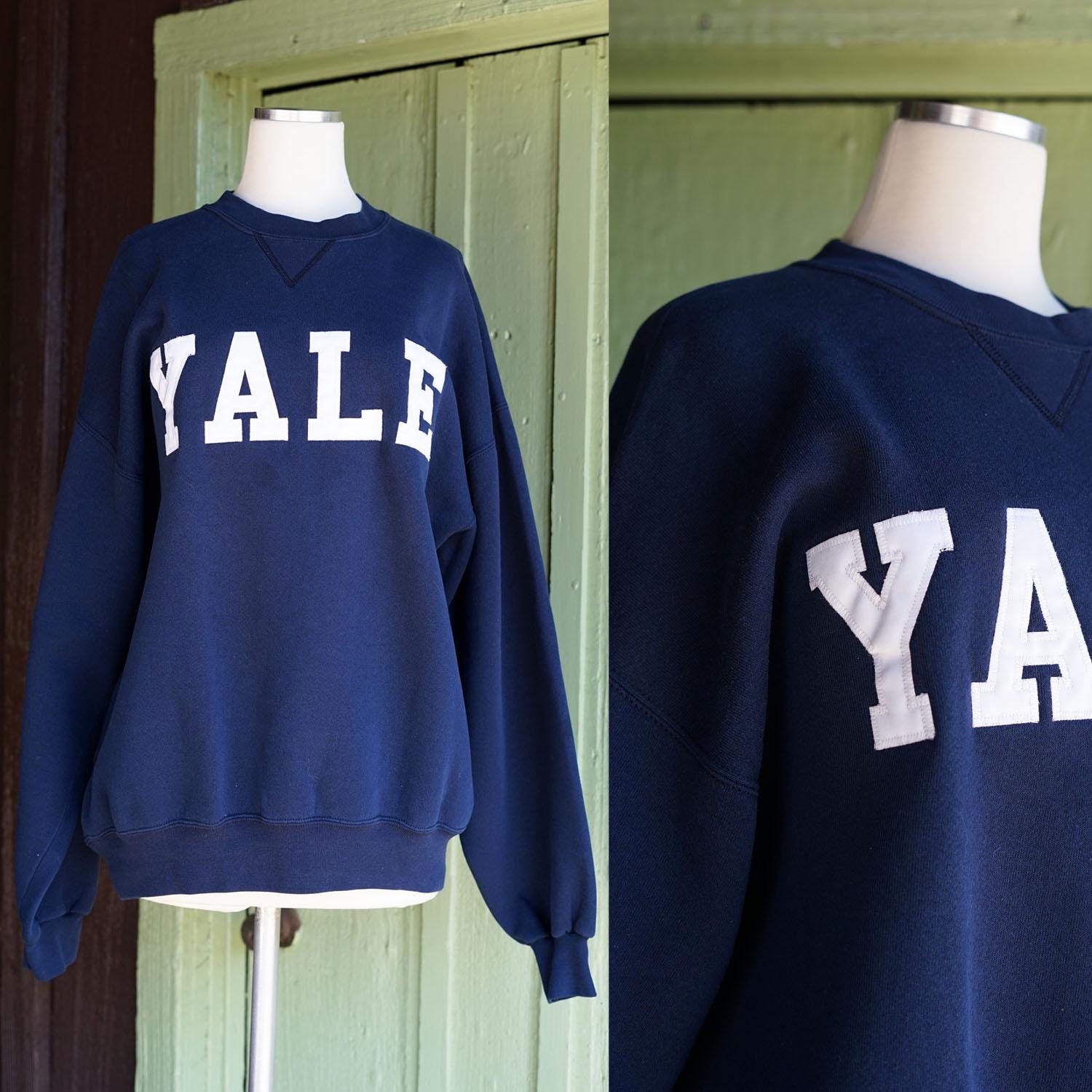90s Yale Sweatshirt - Etsy 90s Yale Sweatshirt - Etsy