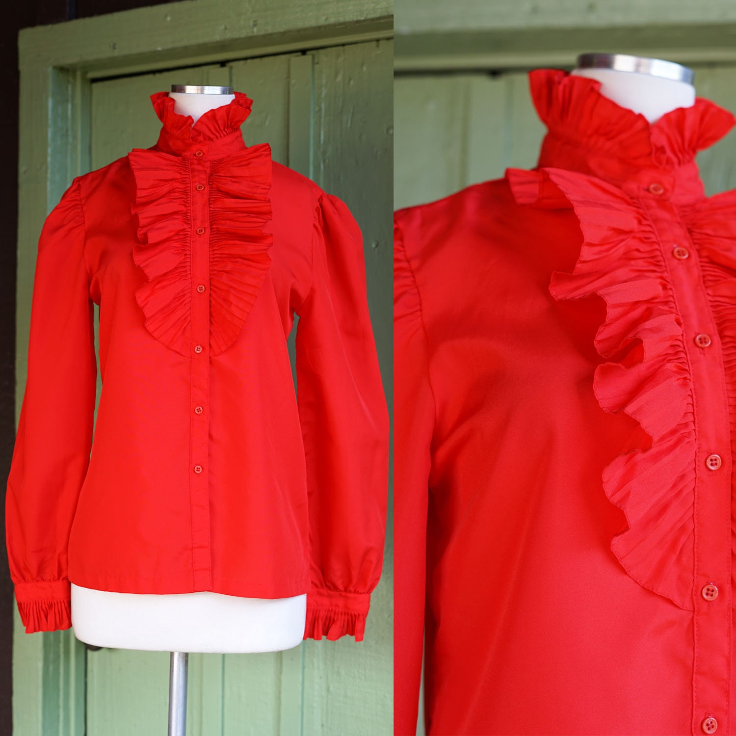 Crinkle Ruffle Top - Etsy Crinkle Ruffle Top - Etsy