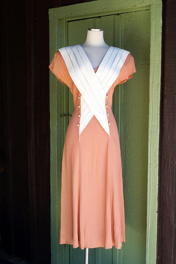 faux pearl trim pleated dress Adrianna Papell Pleated Imitation Pearl Trim Crepe Sheath Dress In Hot  Orchid