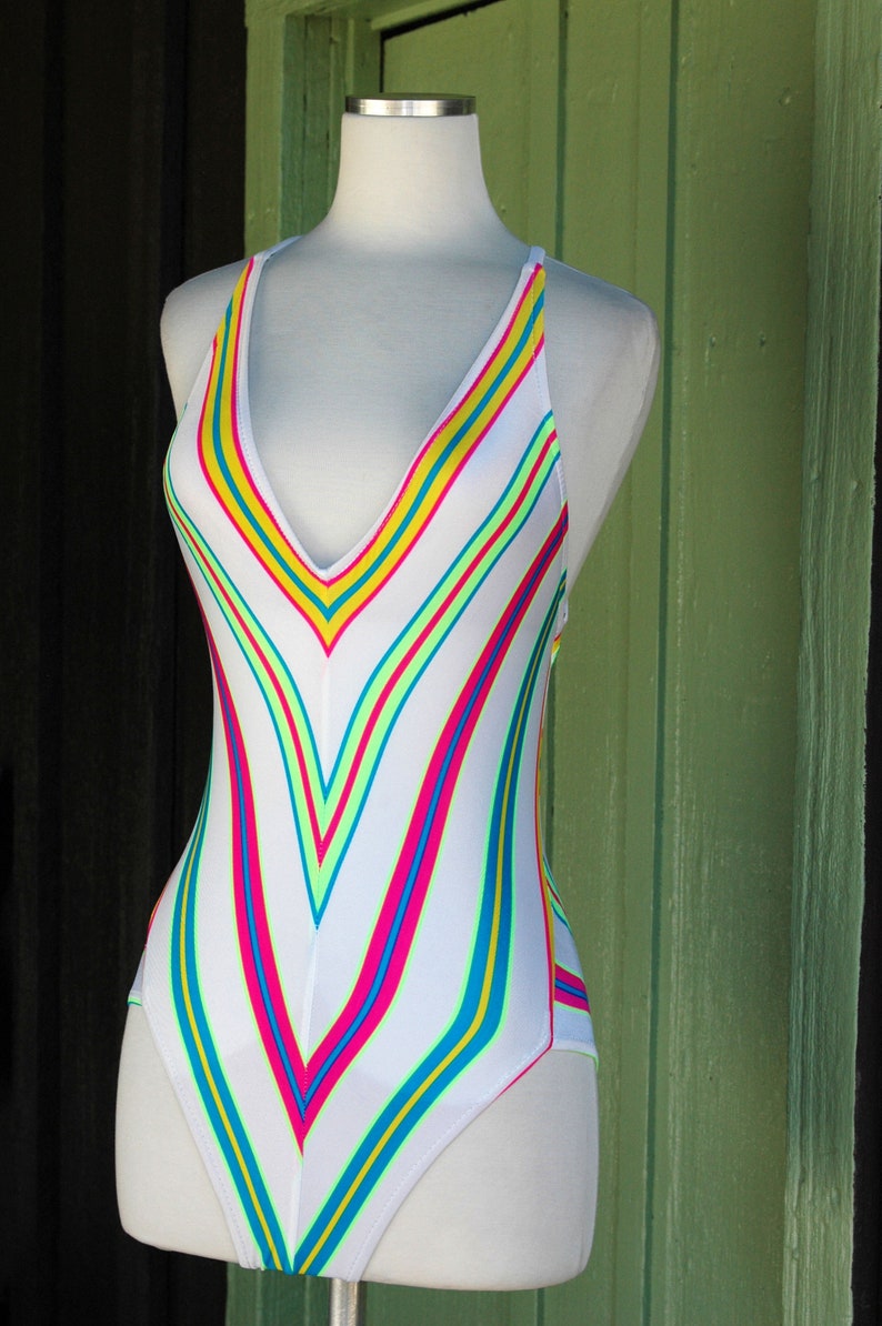 1980s Cheryl Tiegs Deadstock One Piece Bathing Suit // 80s - Etsy