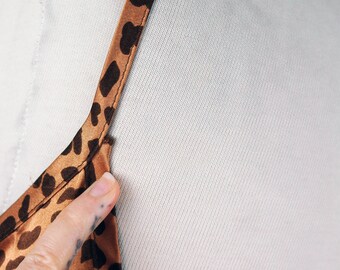 新品未開封 Virginia Slims 3個セット 1980s 1990s Brown Leopard Print Virginia Slims V Wear Slip