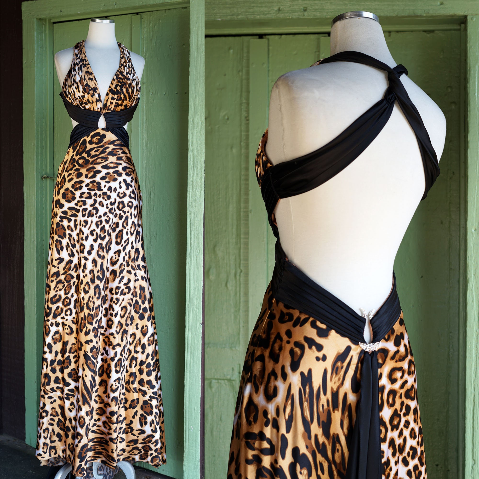 2000s Cheetah Dress 