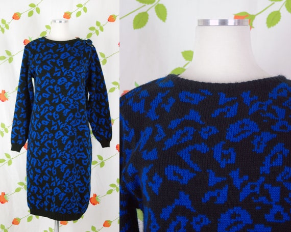 Next blue leopard print dress top