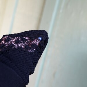 2000s Noir Ribbed Sleeveless Turtleneck (XS/S)