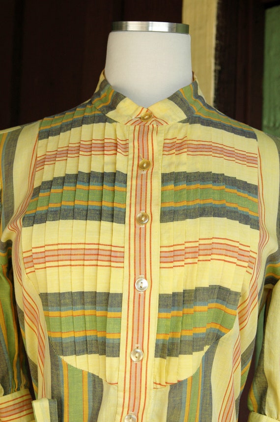 1980s does 1950s Style Midi Dress // 80s Hartsvil… - image 5