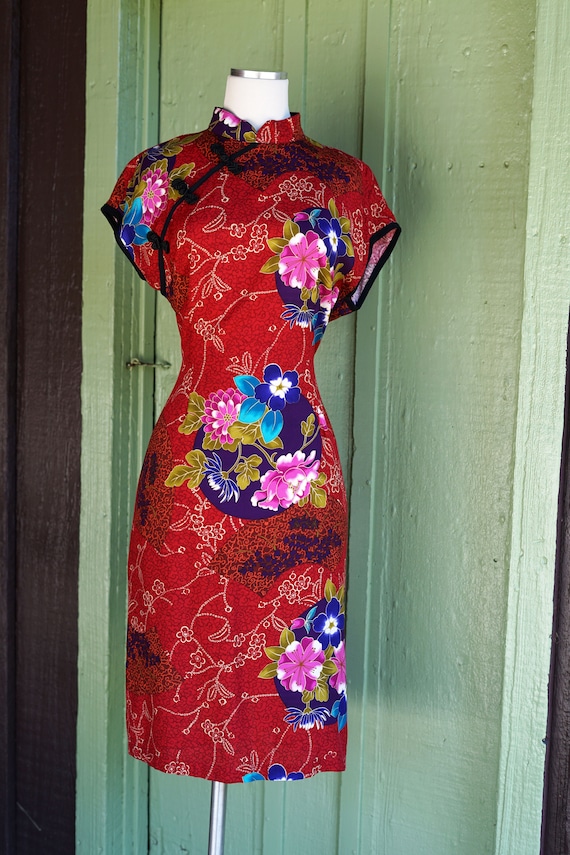 90s 2025 chinese dress