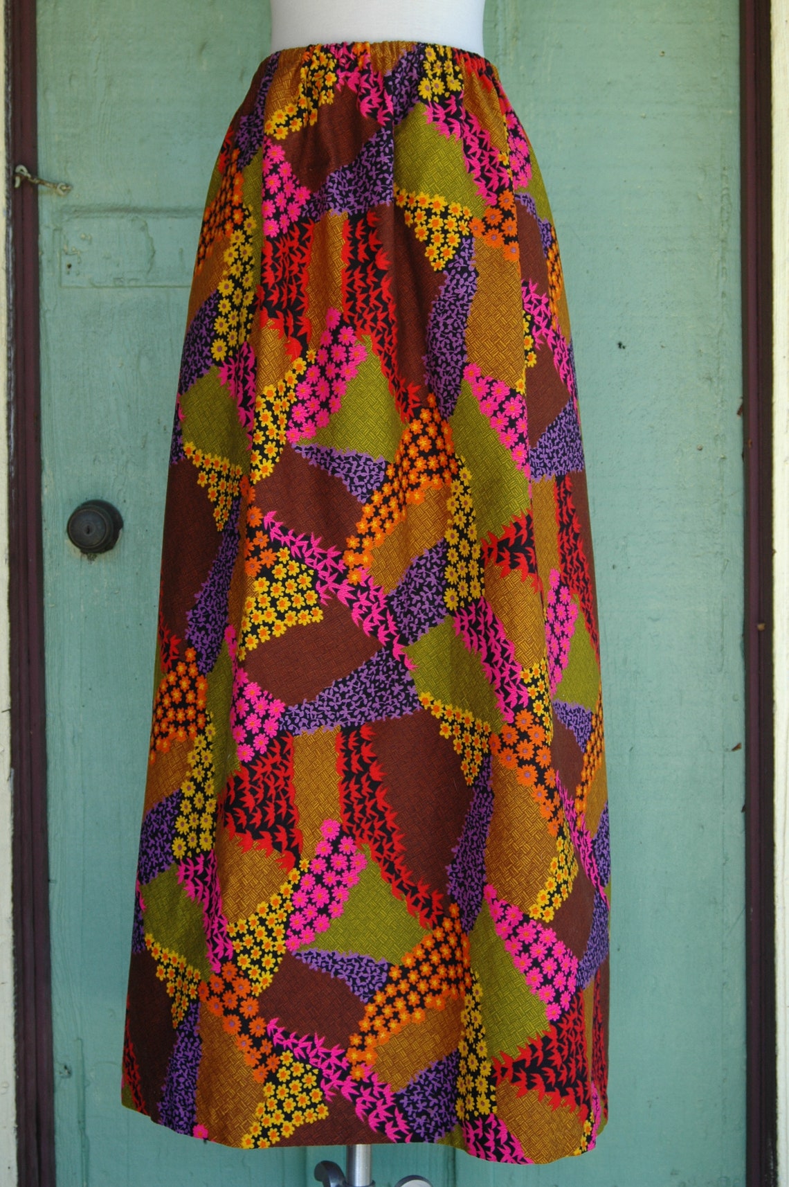 60s maxi skirt