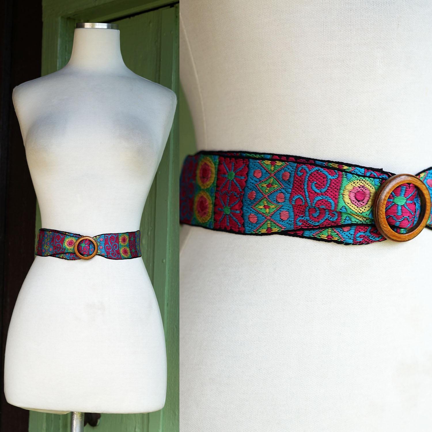 70s Wood Belt - Etsy display picture 2