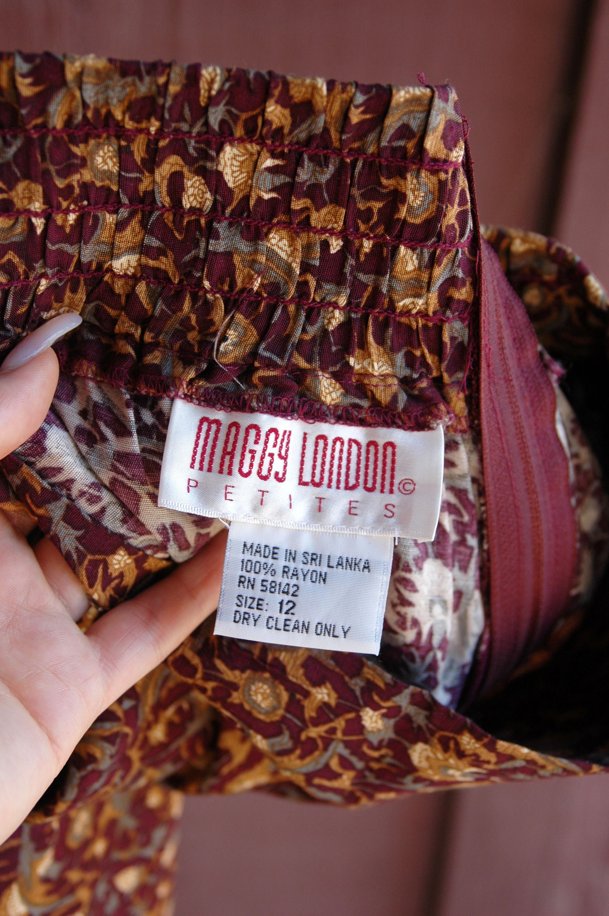 1990s Maggy London Petite Gaucho Pants // 90s High Rise Wide Etsy