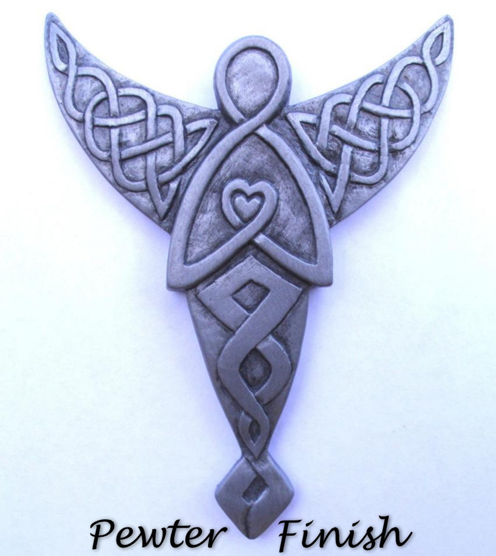 Celtic Angel Wall Plaque. Etsy