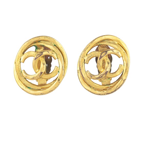 Chanel CC Earrings