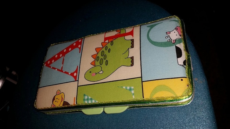 Animal Themed Letter Decorative Diaper Wipes Case