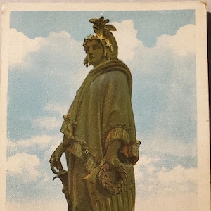 Armed Freedom, Cupola della Capitale, Washington D.C., Cartolina illustrata a colori d'epoca, mai usata, monumento nazionale, storico