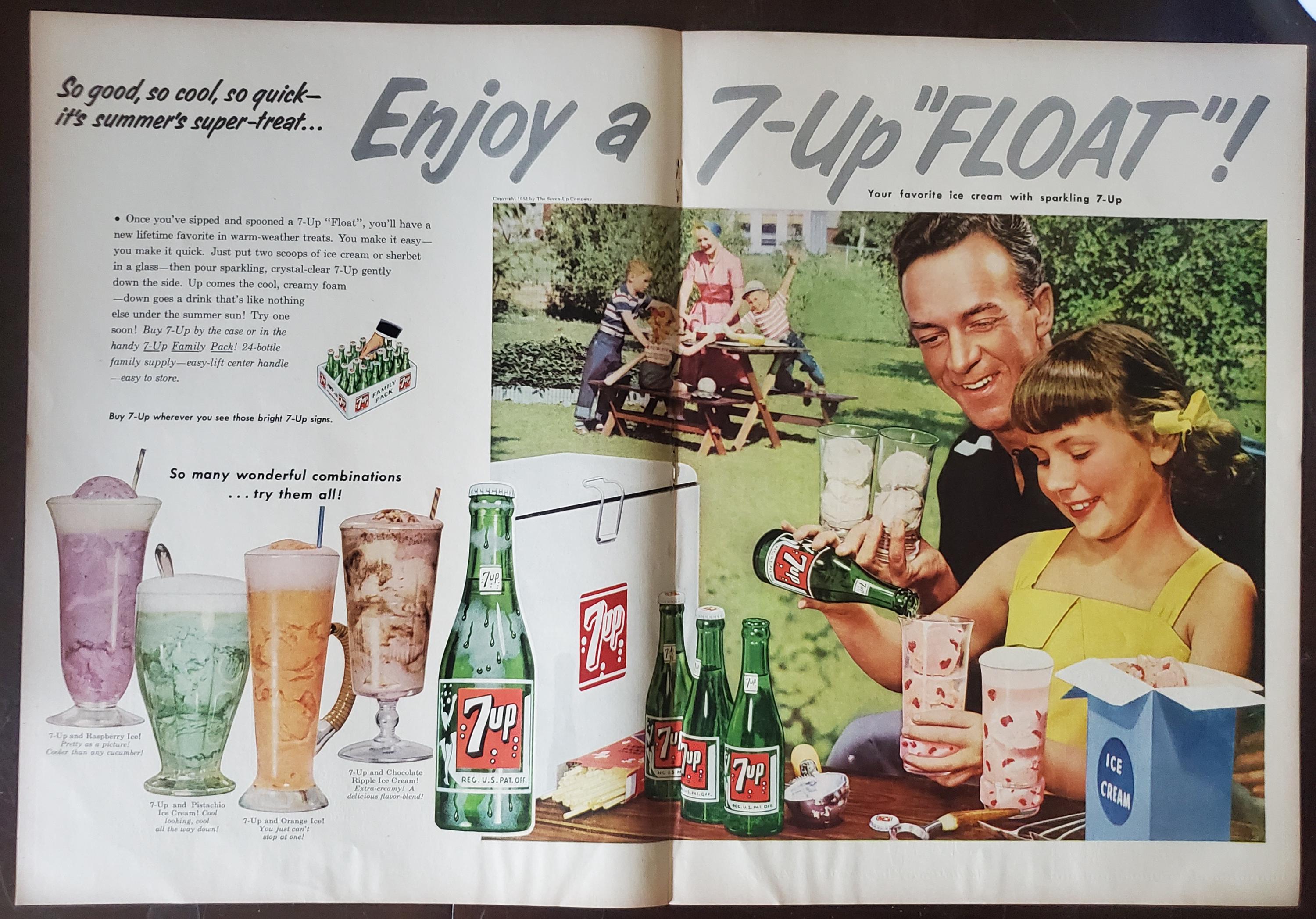 SODA ADVERTISING OPENERS ／US VINTAGE 1950's 7 up Soda Ad - Etsy