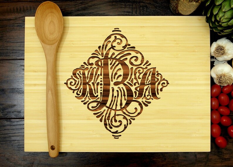 Personalized Wedding Gift Birthday Gift Anniversary Gift Engagement Christmas Gift Monogram Laser Engraved Personalized Cutting Board