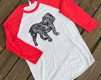 Swirl bulldog Shirt