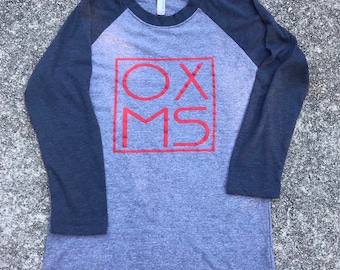 Oxford Mississippi raglan t-shirt