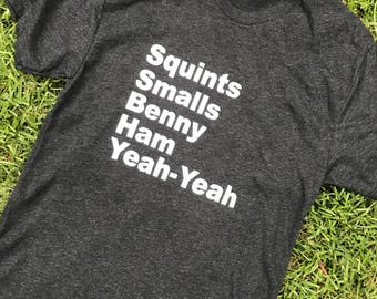 The Sandlot cast tshirt