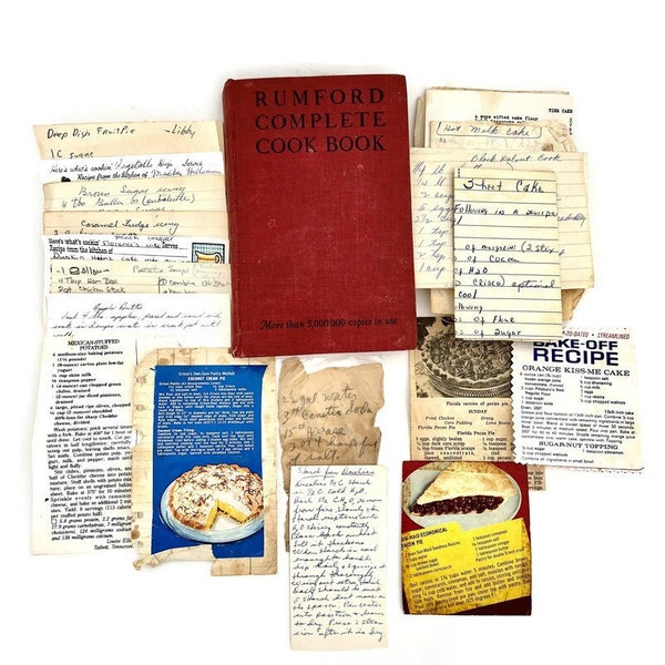 Rumford Complete Cook Book 1947 Edition | by Lily Haxworth Wallace | Recipe Book | Traditional American Cooking | Food Preparation Guide