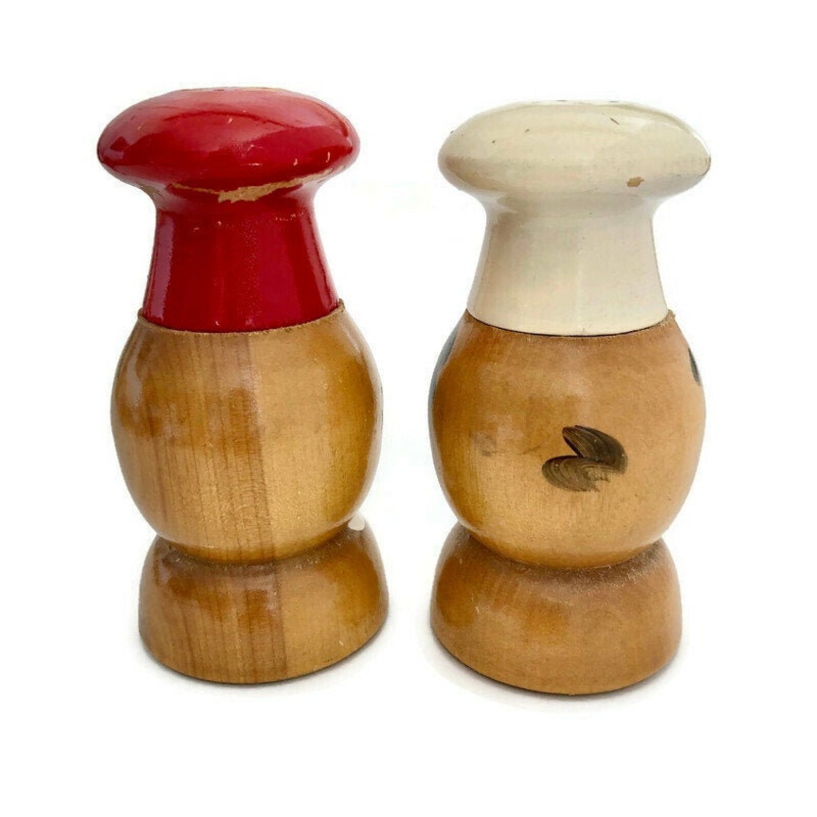 Salty and Peppy 5 H Salt and Pepper Shakers Vintage S Etsy