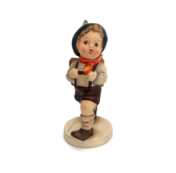 School Boy 1948 Hummel 5 1/8 Hummel Figurine 82 Original M I Hummel Goebel  Made in Germany Hummel Collector Gift 