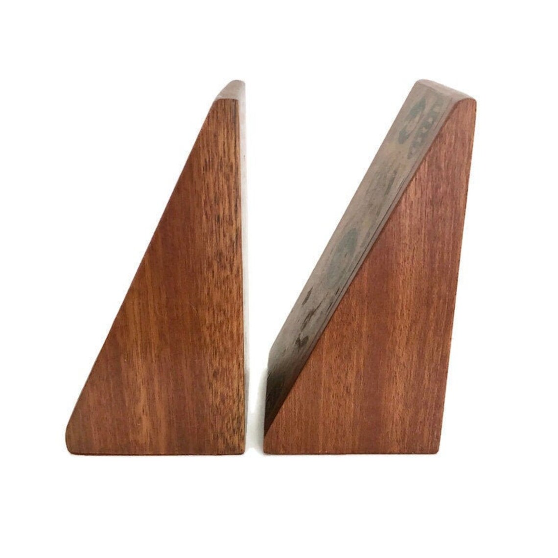 Triangle Wood Bookends Laminated with Confederate Currency Etsy