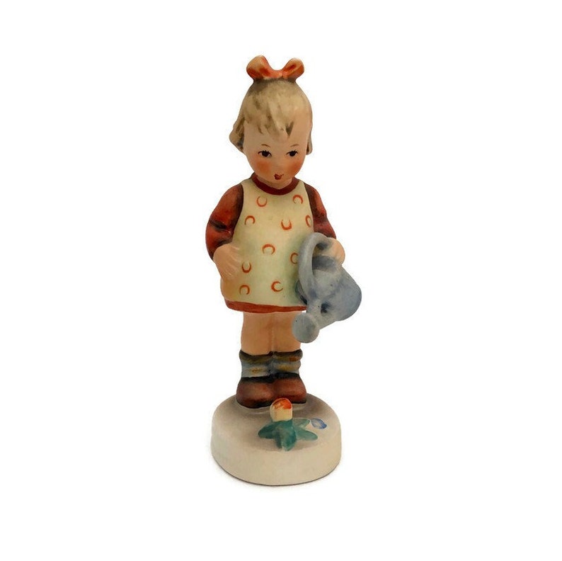 Little Gardener Hummel Figurine 74 1960s Girl With Watering Etsy