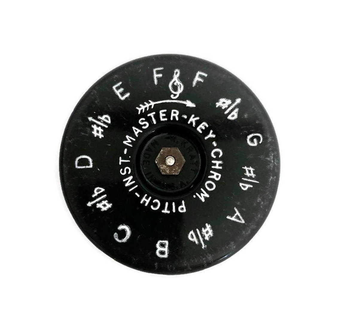 Vintage Pitch Pipe 1940s Master Key Chromatic Pitch Etsy