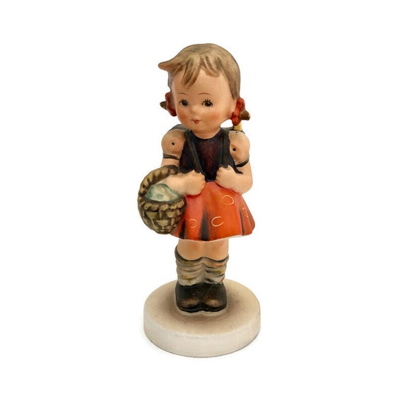 Authentic School Girl Hummel 1960s 4 3/4 H M I Hummel Figurine 47 Goebel  Made in W Germany Hummel Collector Gift Teacher Gift 